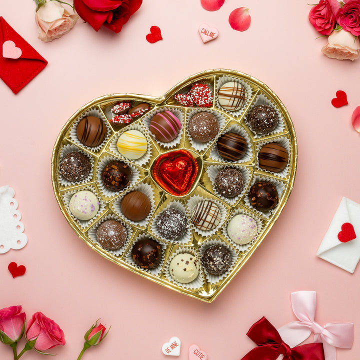 Truffle Collection Heart Box - Large