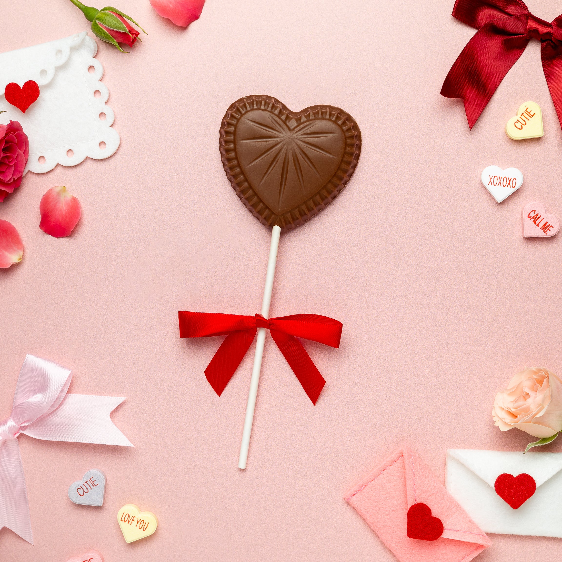 Enjou Chocolat's Fancy Heart Lolly
