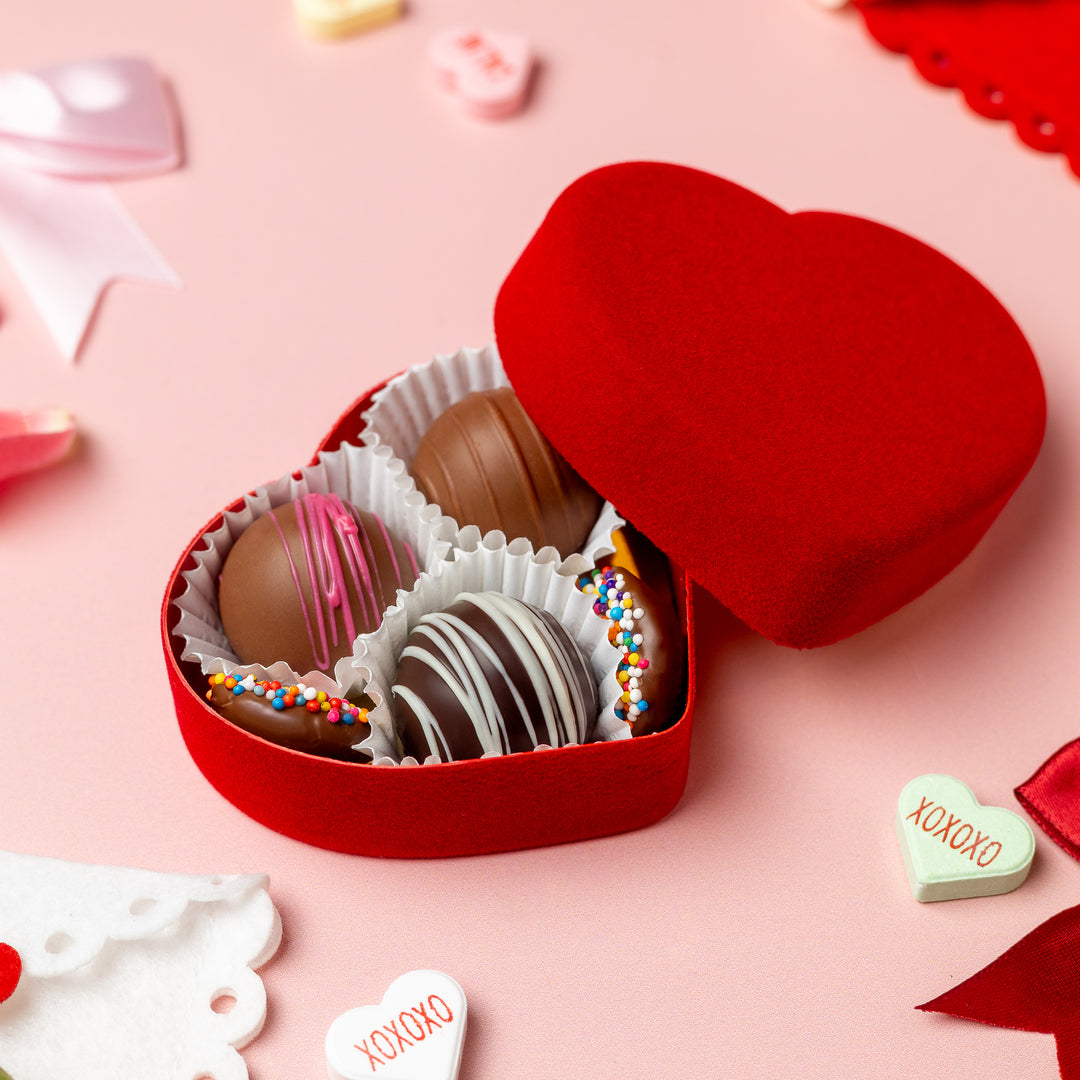 3-Piece Velvet Heart