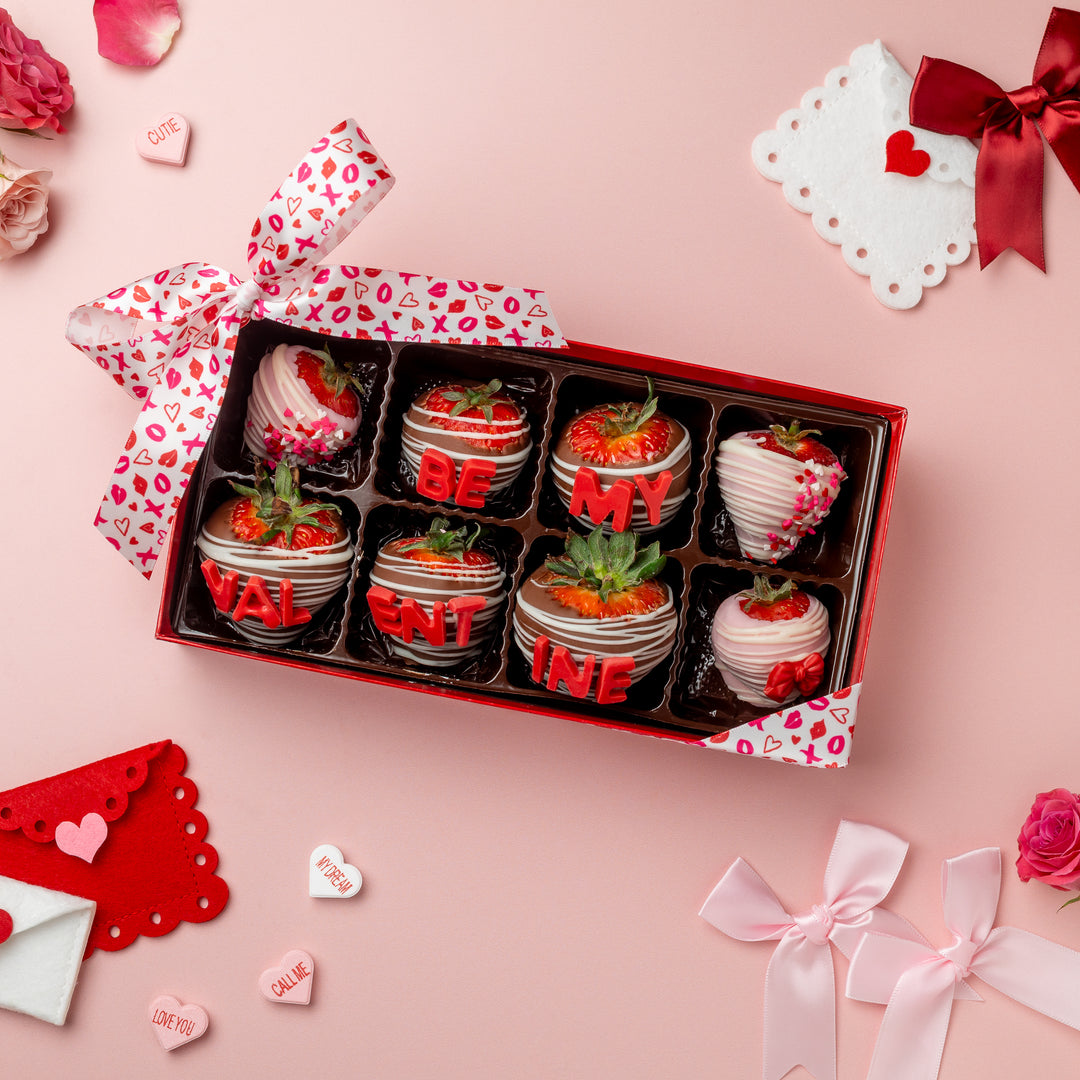 "Be My Valentine" Strawberry Gift Box