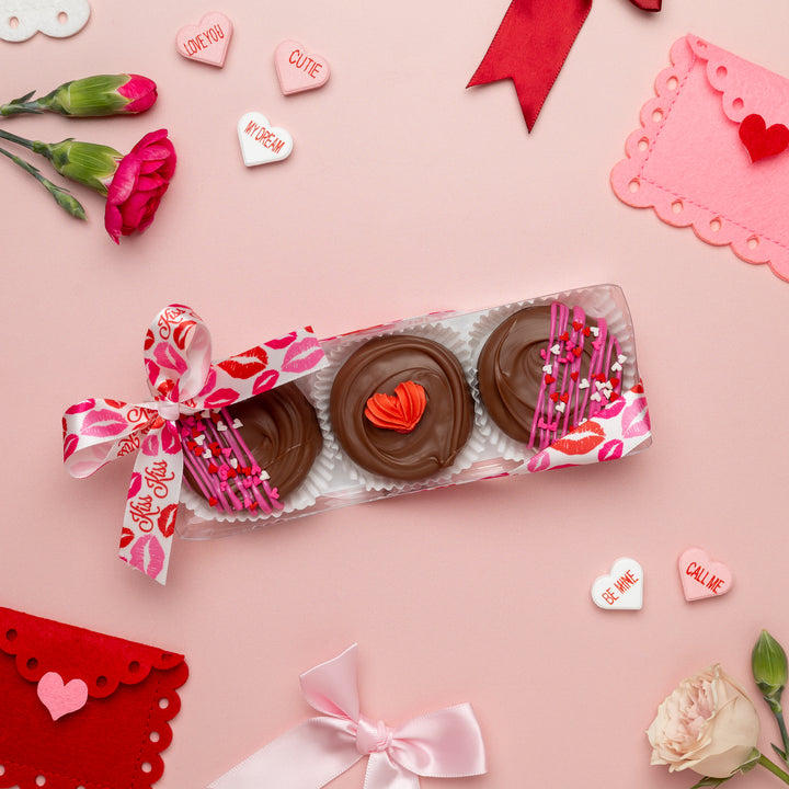 3-Piece Decorated Oreo Box - Valentine&