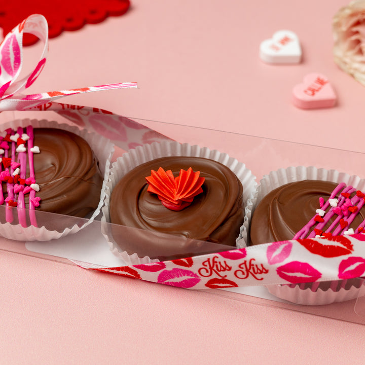 3-Piece Decorated Oreo Box - Valentine&