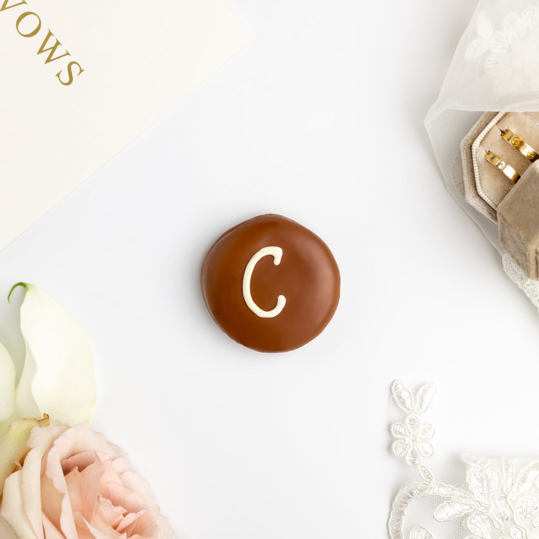 Initial Oreo Favor