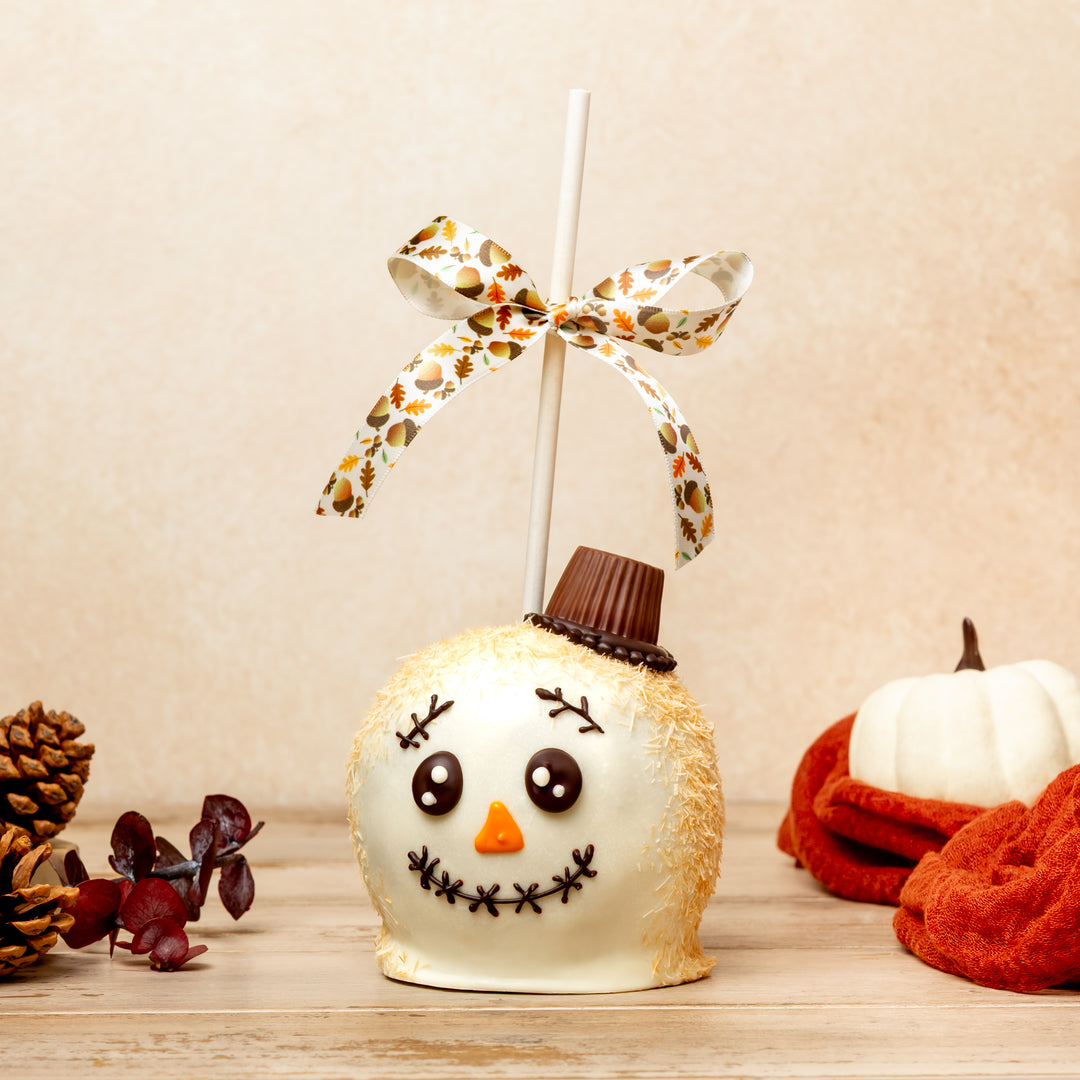 Scarecrow Chocolate Caramel Apple