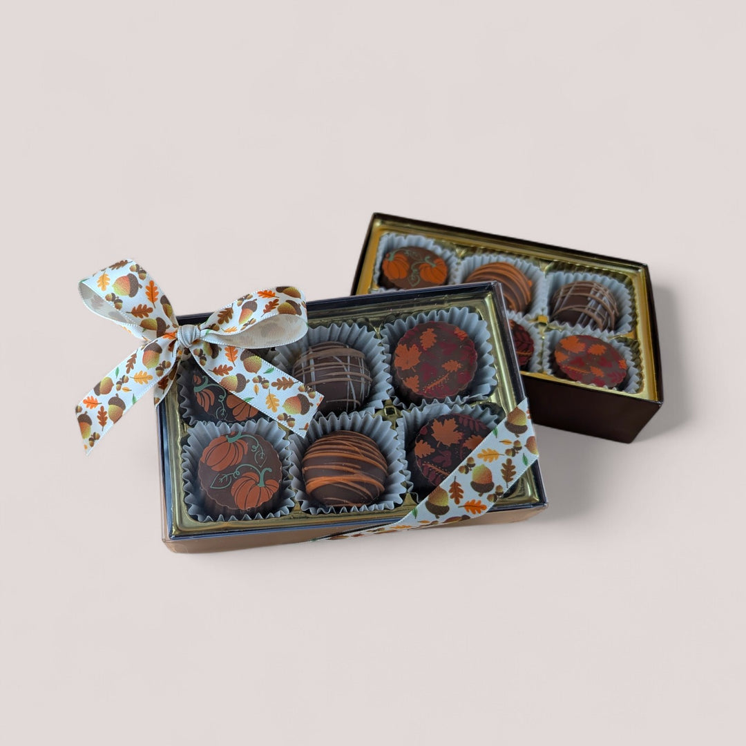 Seasonal 6 Piece Truffle Assortment - Fall Season