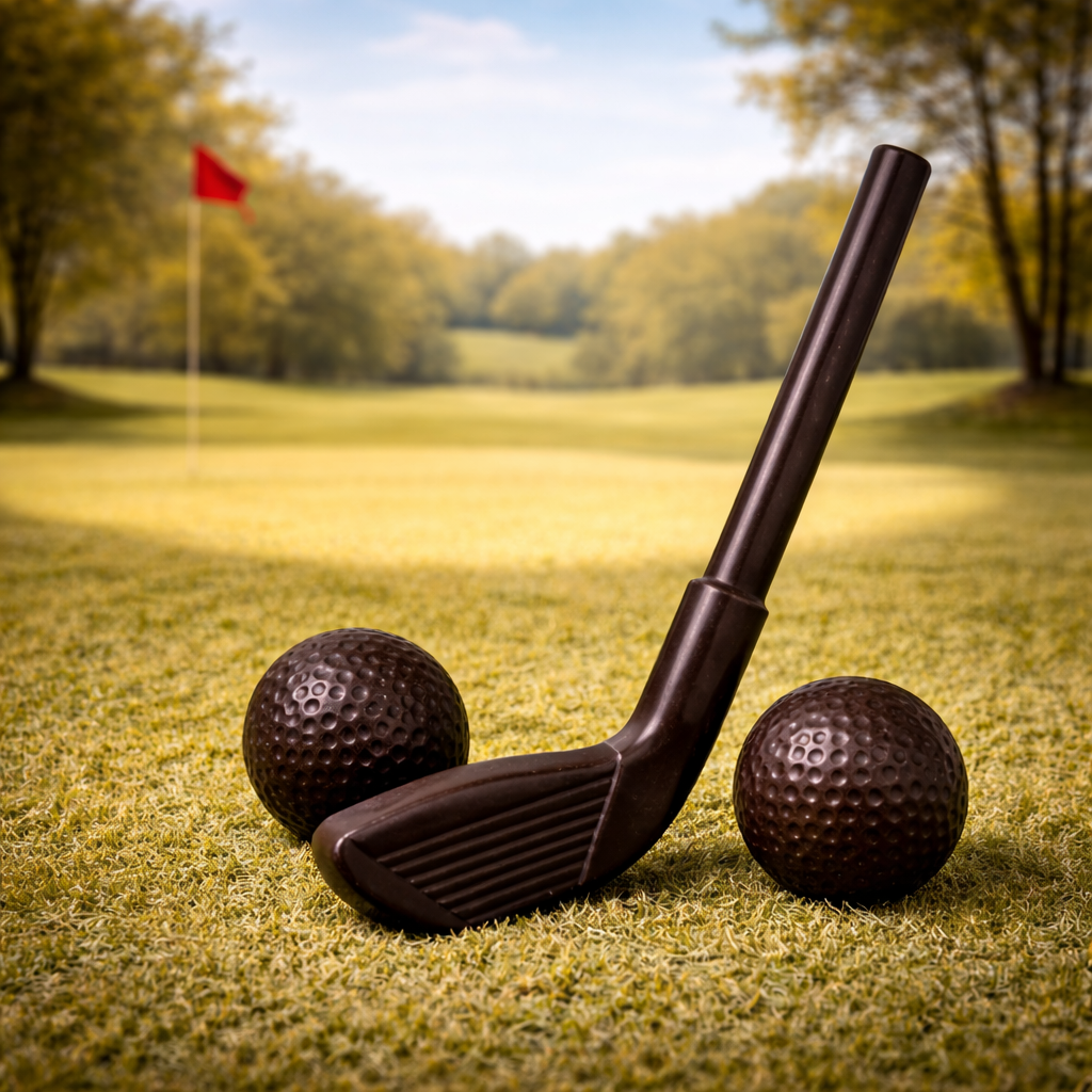 Golf Putter and Balls