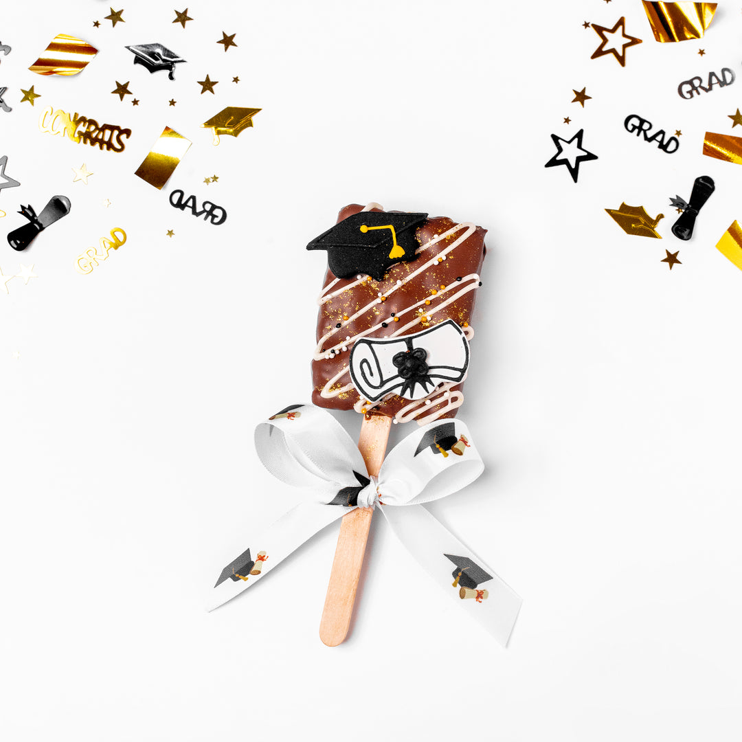 Graduation Rice Krispies Pop