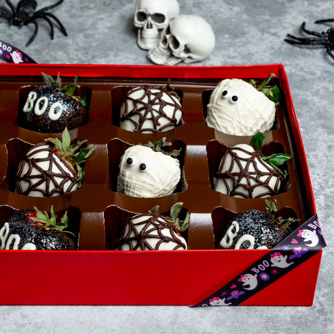 Halloween 12-Piece Strawberry Gift Box