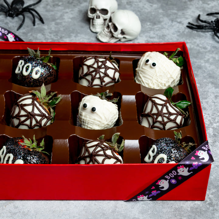 Halloween 12-Piece Strawberry Gift Box