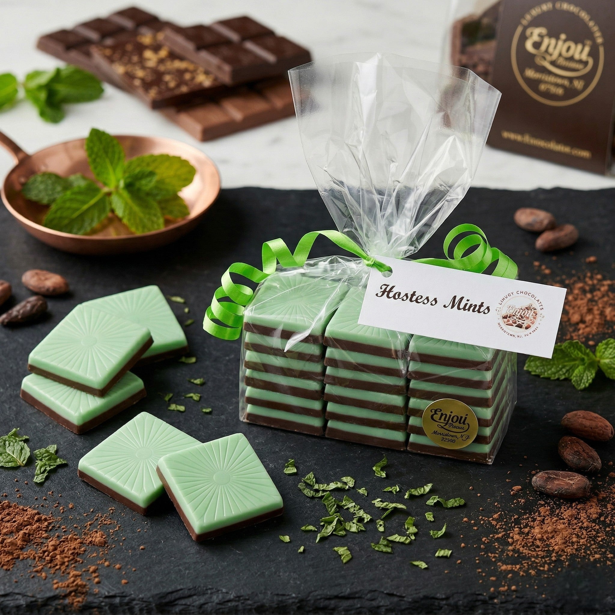 【エイコ】ブレッシュ7個 Mint Collection – Enjou Chocolat