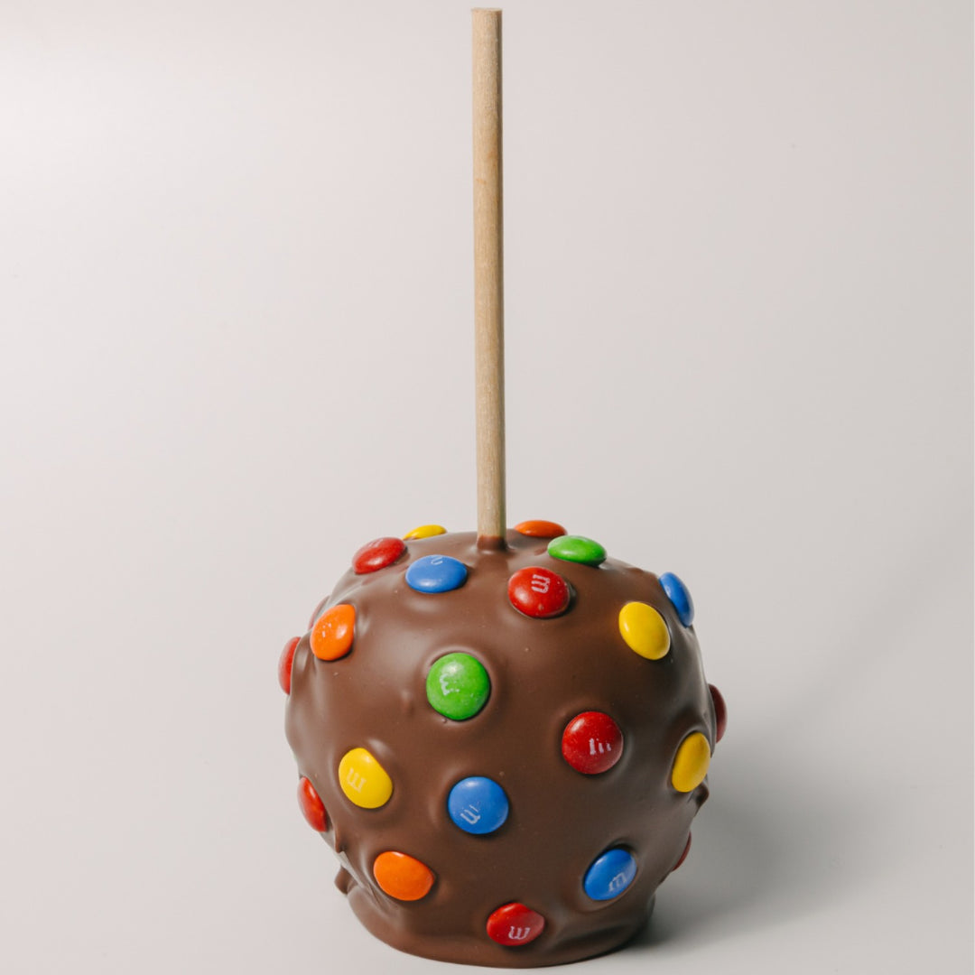 M&M Chocolate Caramel Apple