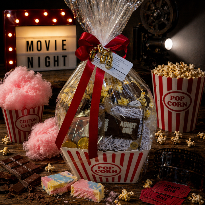 Movie Night Basket