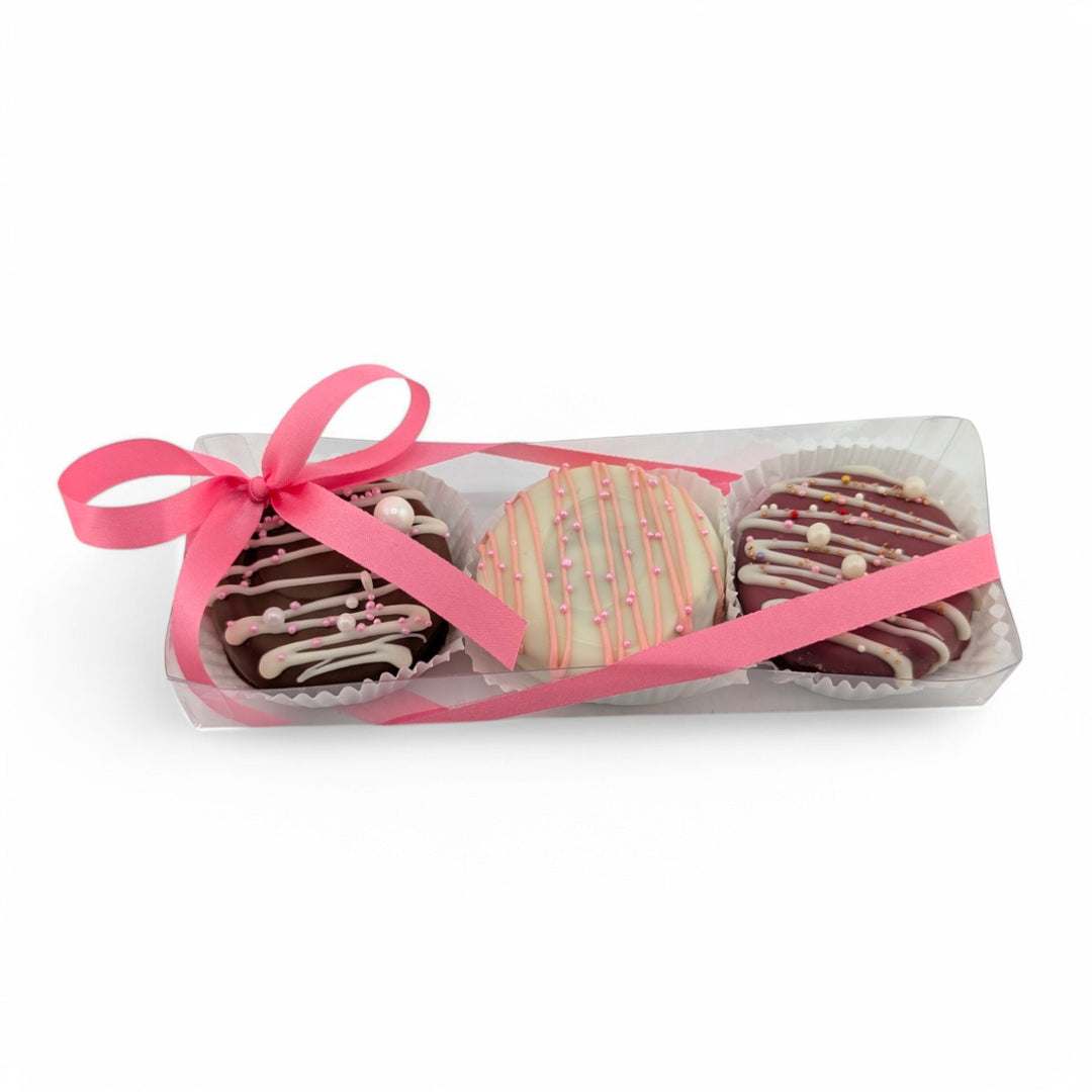 3-Piece Decorated Oreo Box - Pearly Chic