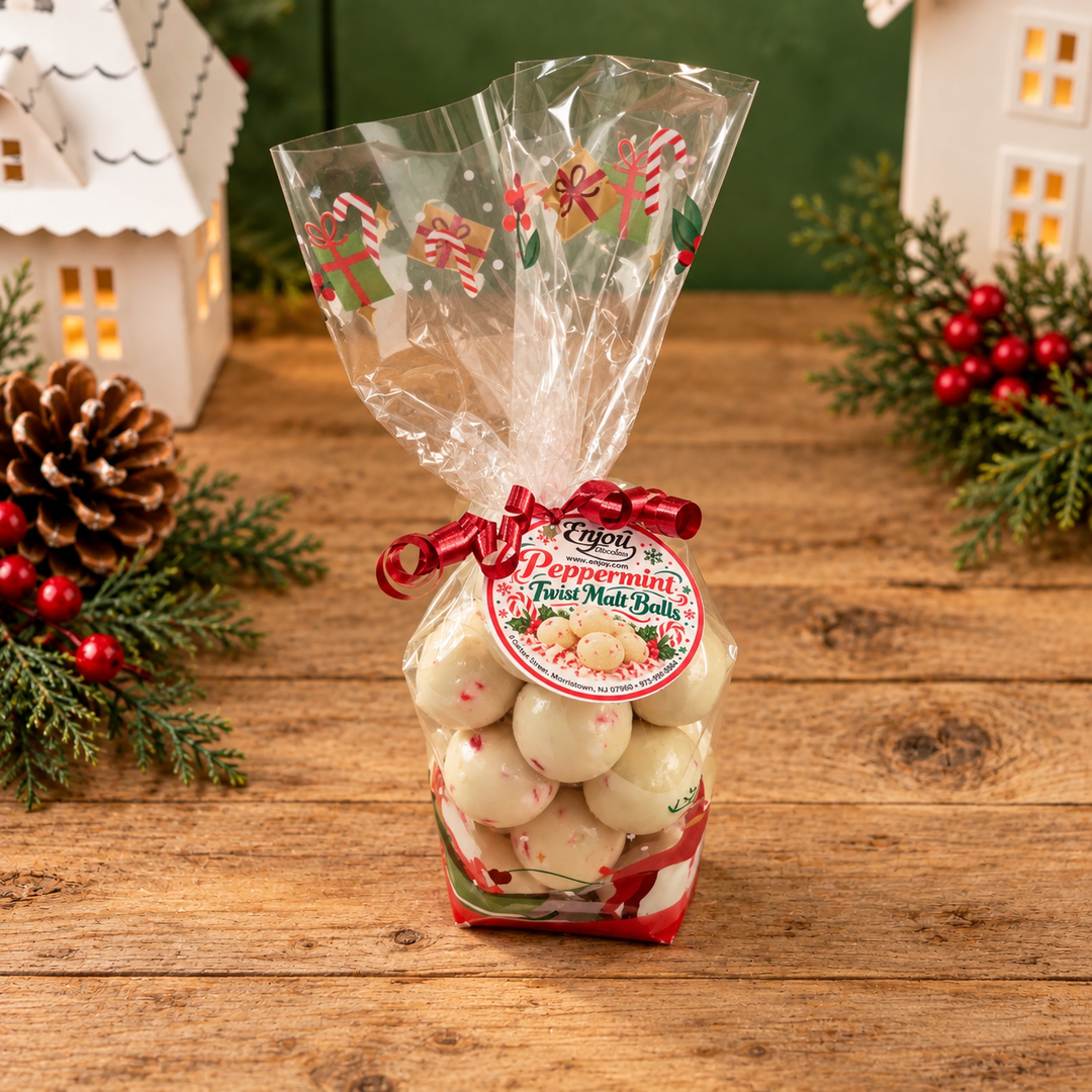 Peppermint Twist Malt Balls