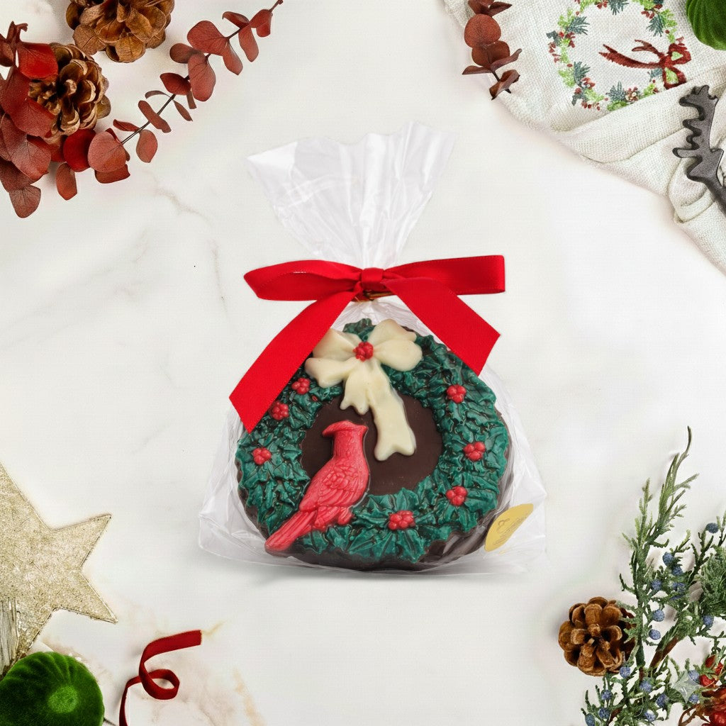 Wreath Pretzel Favor