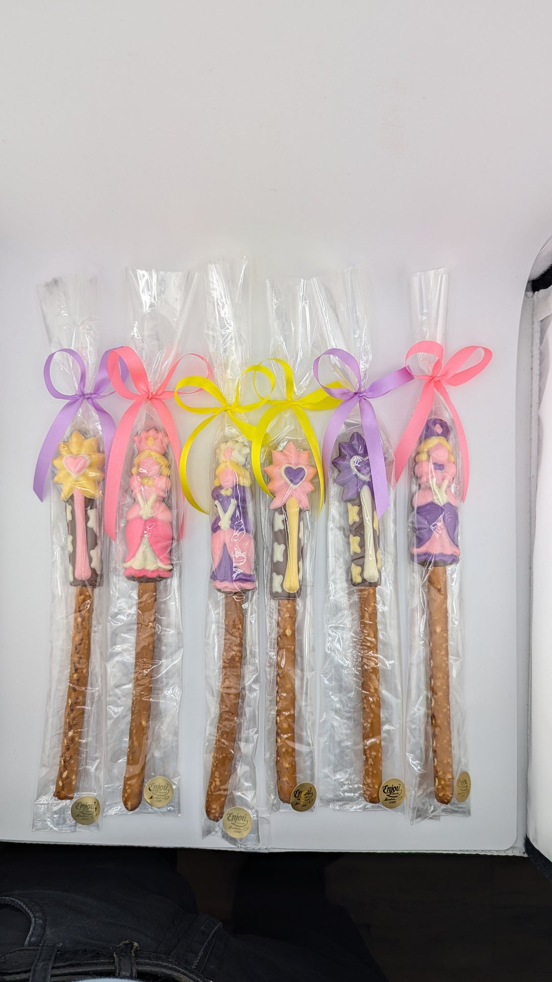 Princess and Magic Wand Pretzels