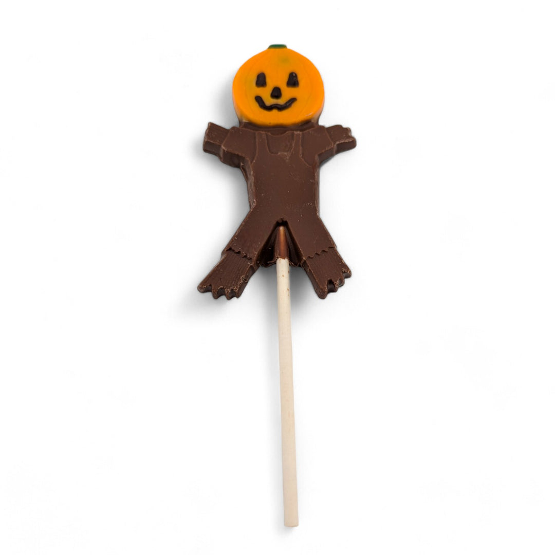 Pumpkin Scarecrow Lolly