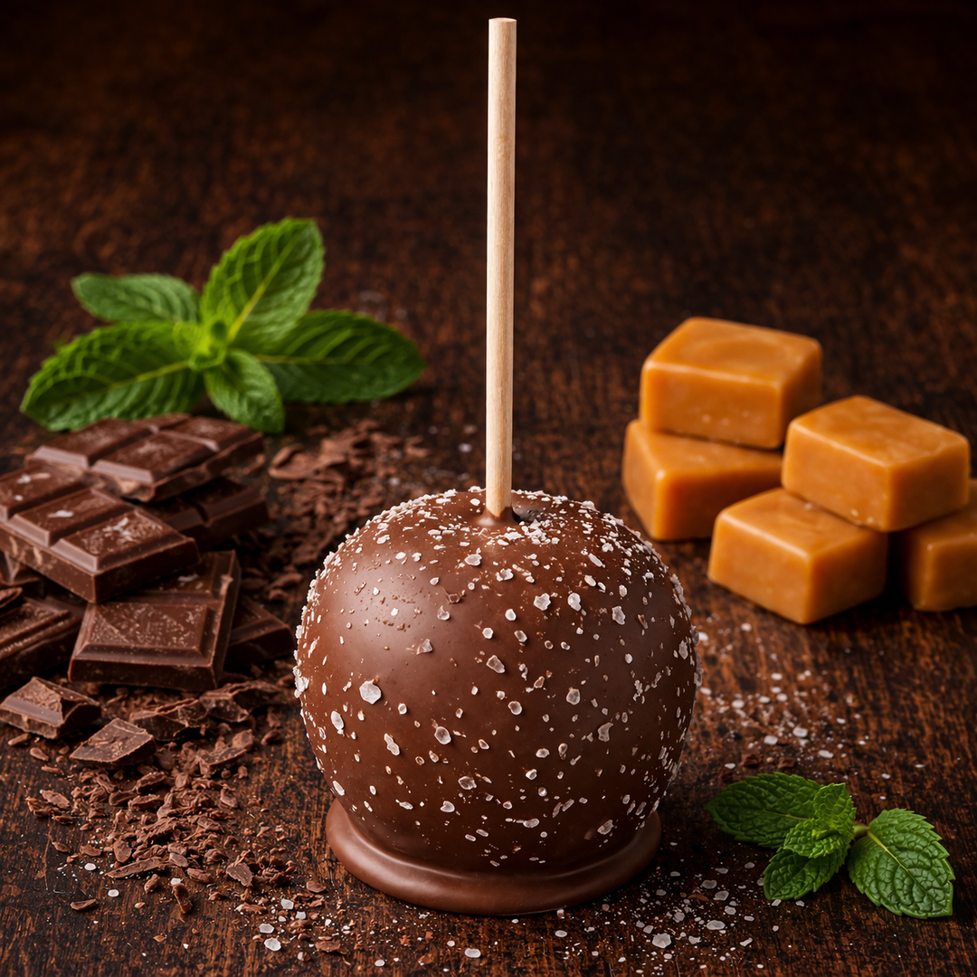 Sea Salt Chocolate Caramel Apple