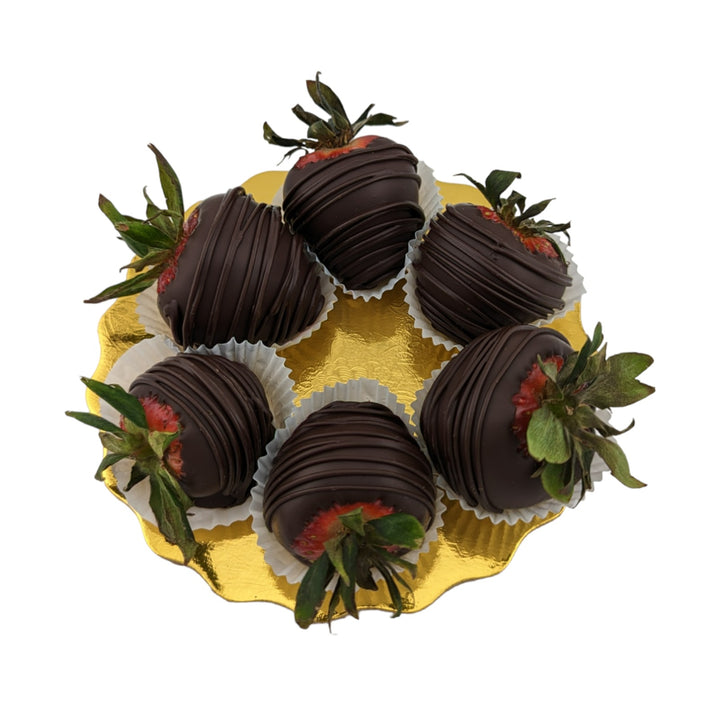 Strawberries Covered in Chocolate 1/2 Pound