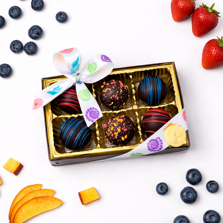 Seasonal 6-Piece Truffle Assortment - Spring &amp; Summer