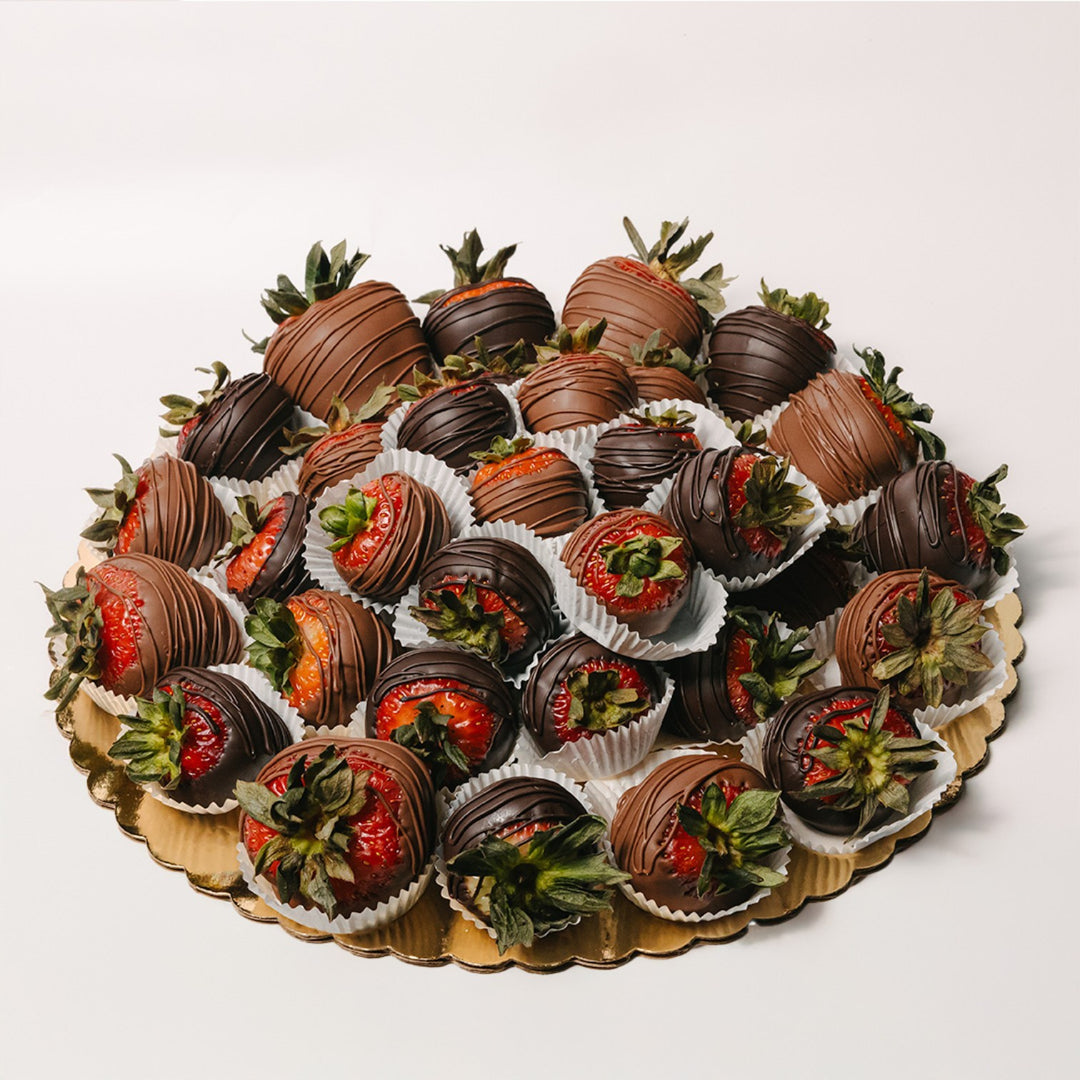 Three Pounds of Chocolate Covered Strawberries