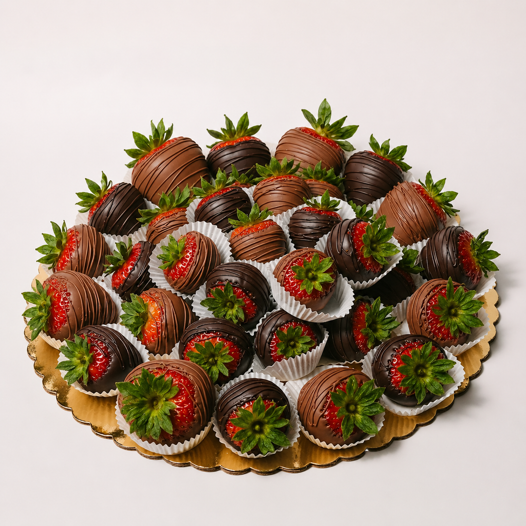 Three Pounds of Chocolate Covered Strawberries