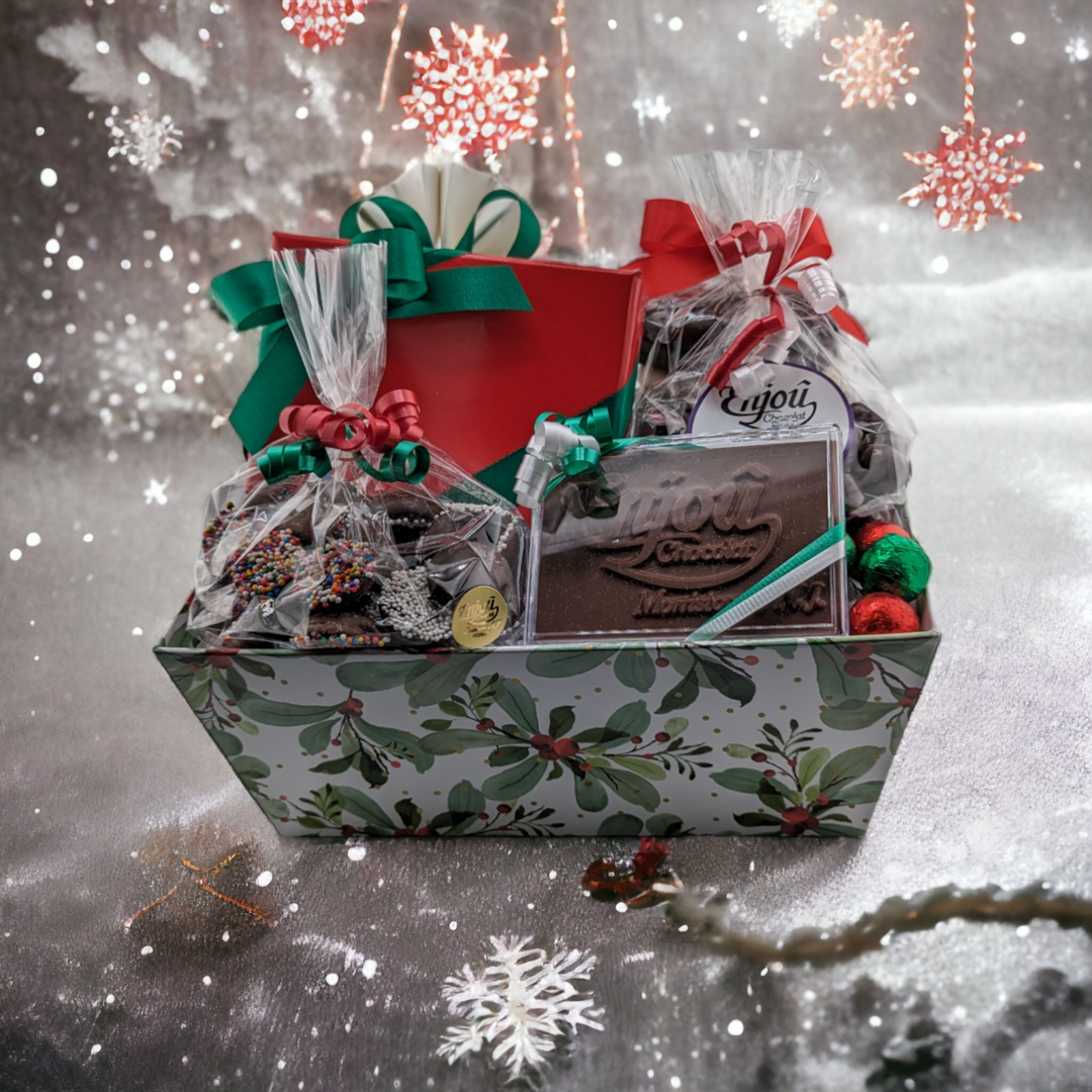 Christmas Themed Gift Basket 50