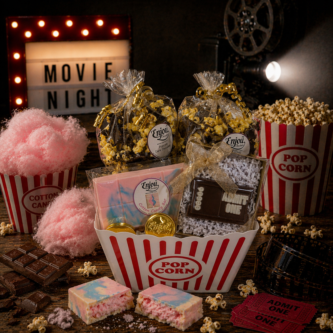 Movie Night Basket