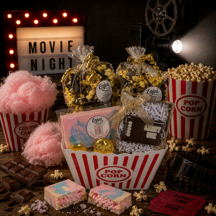 Movie Night Basket