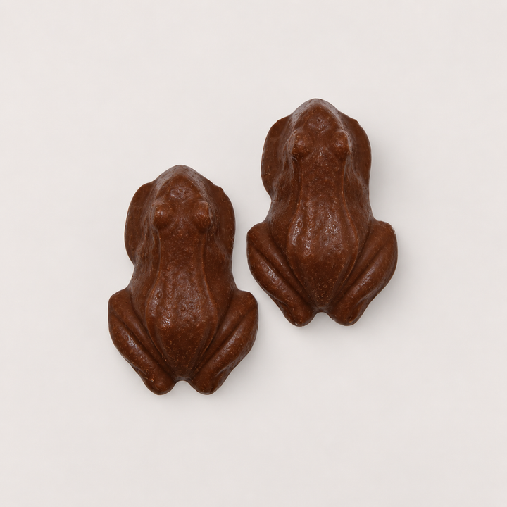 Frogs in a box chocolate product