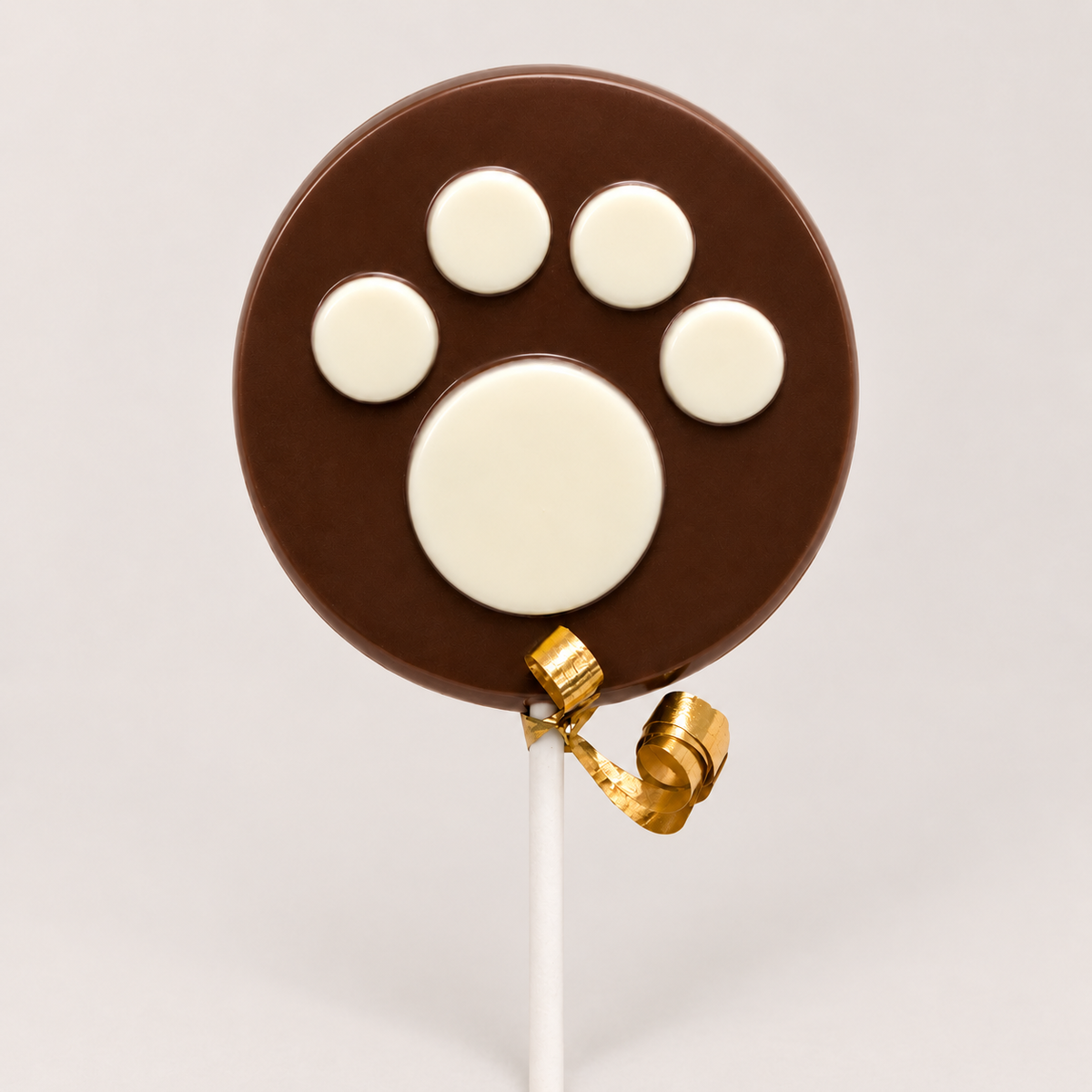Paw Print Disc Lolly