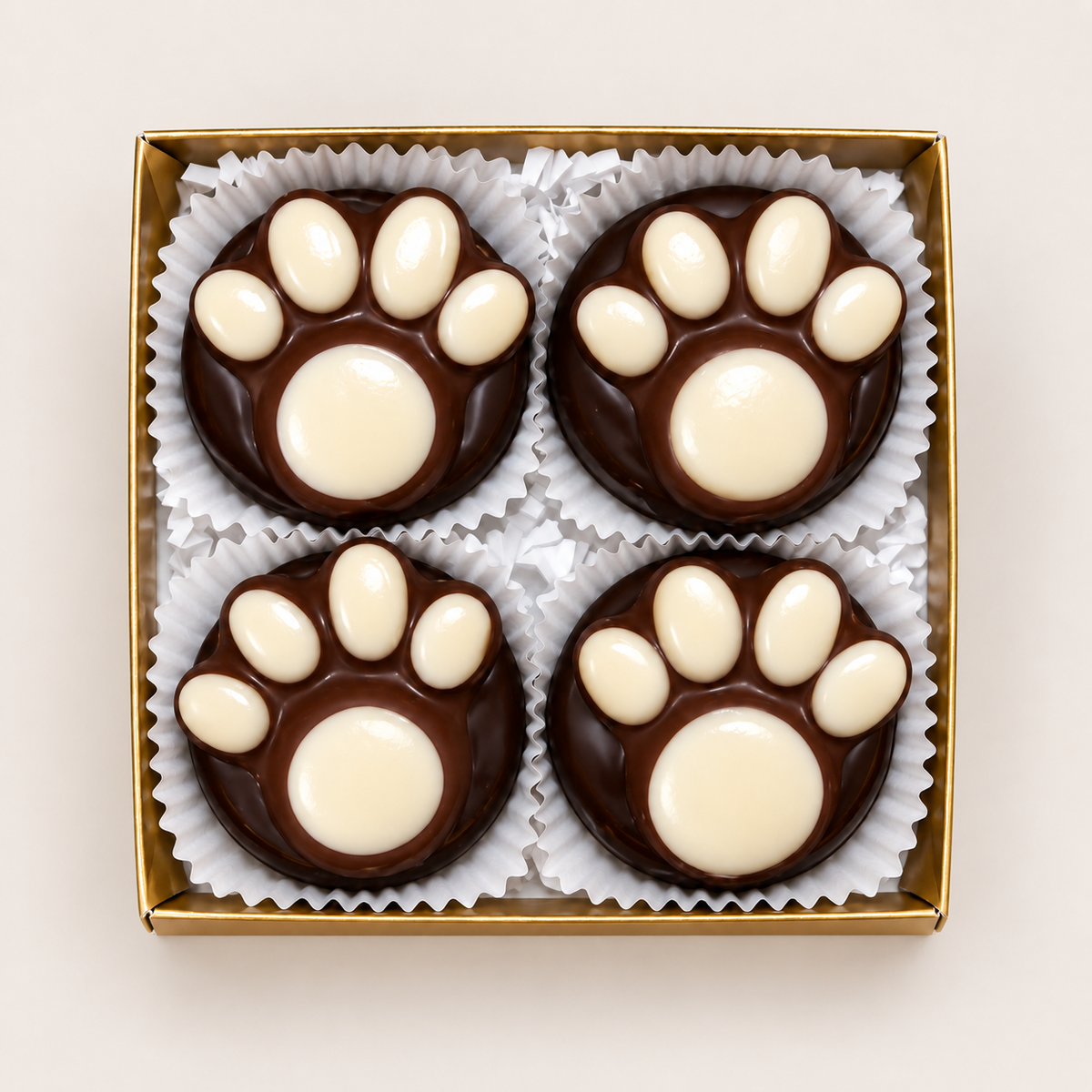 Paw print Oreos