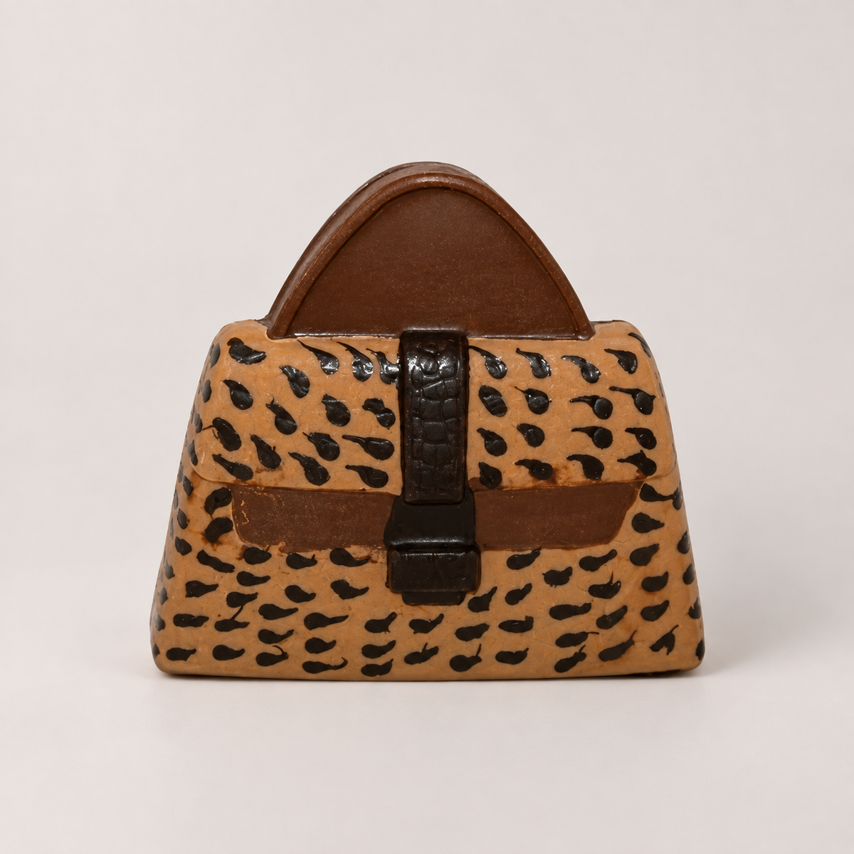 Large Leopard Print Purse