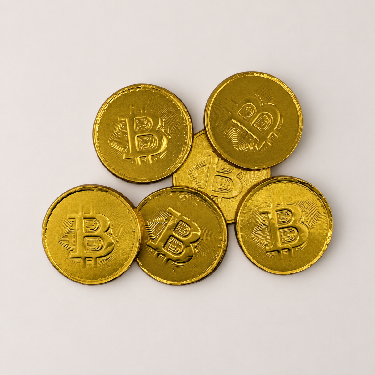 Chocolate Bitcoin (8 Coins per bag)