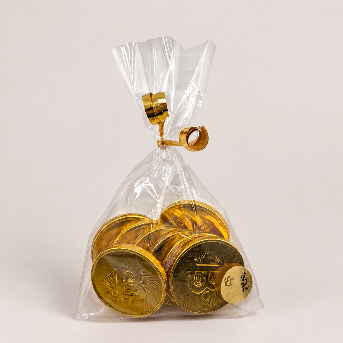 Chocolate Bitcoin (8 Coins per bag)