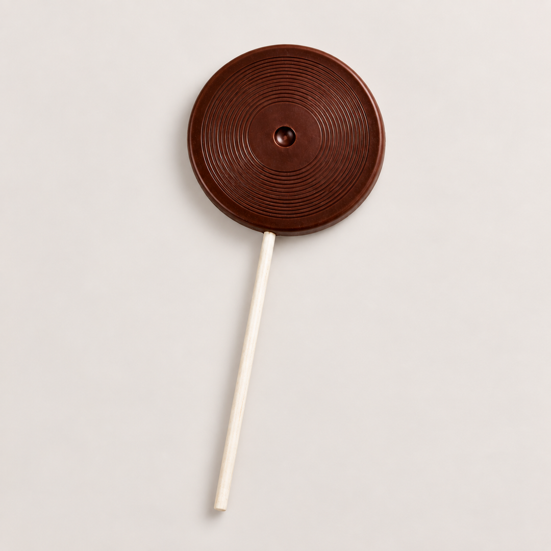 Chocolate Happy Days Record Lolly