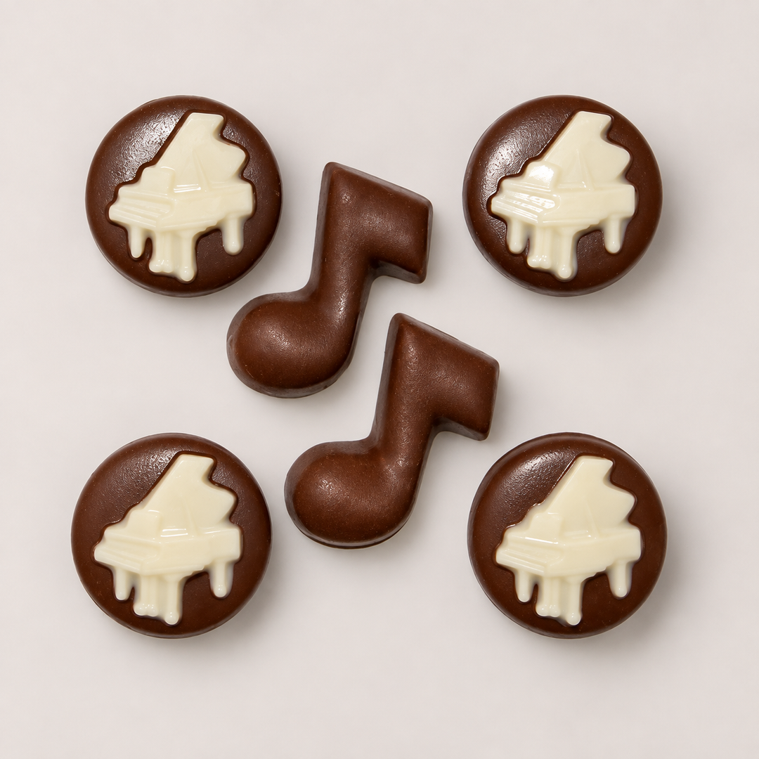 Chocolate Piano Coins