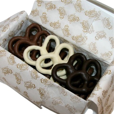 Chocolate Covered Pretzels in a Box - 2 lb