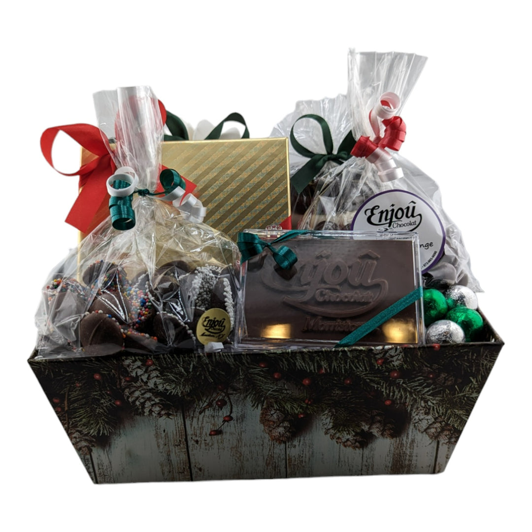 Christmas Theme Gift Basket 50