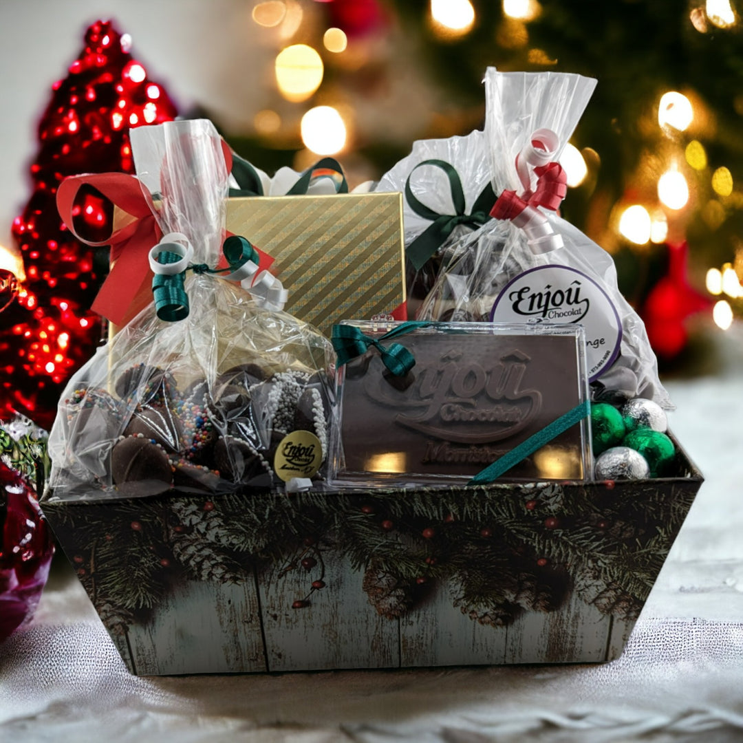 Christmas Theme Gift Basket 50