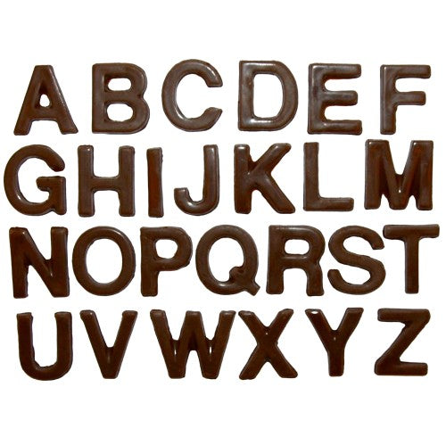 Alphabet Initial Cupcake Topper