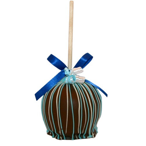 Colorful Chocolate Covered Caramel Apple