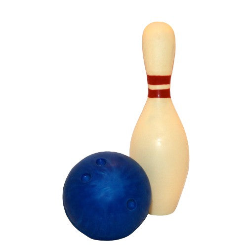 Bowling Pin and Bowling Ball