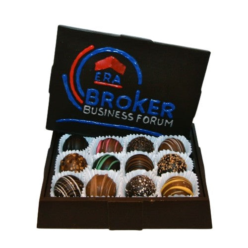 Corporate Edible Box with Hand drawn Logo