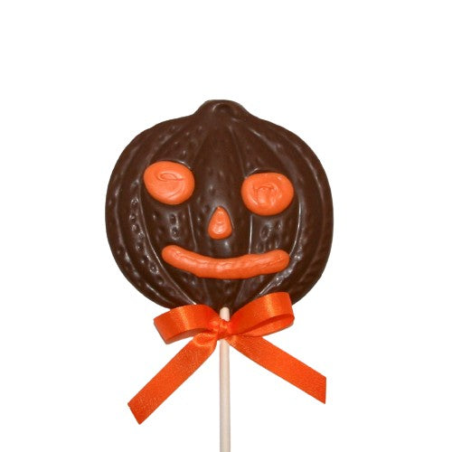 Large Pumpkin Face Lolly