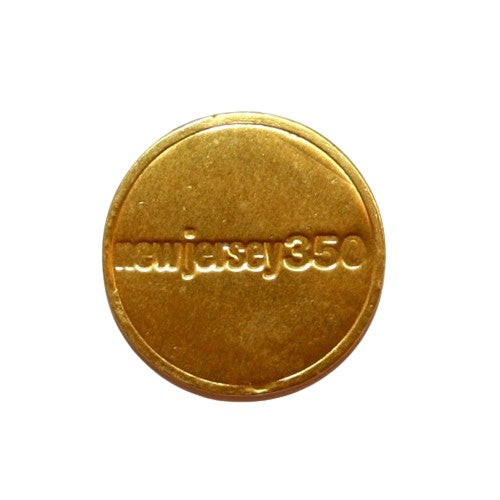 New Jersey 350 Chocolate Logo Coins