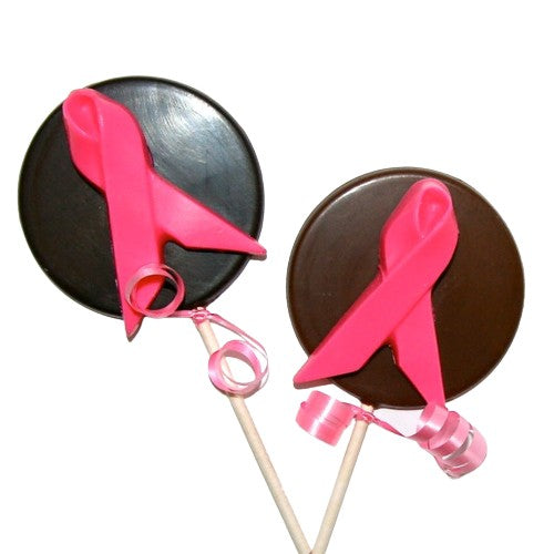 Pink Ribbon Breast Cancer Lolly