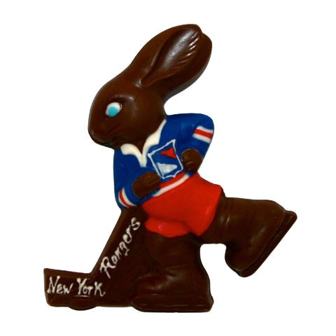 New York Rangers Easter Custom Jersey Hockey Bunny