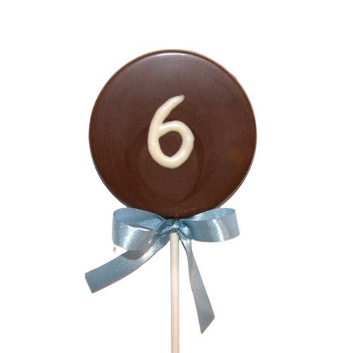 Number Disc Lolly