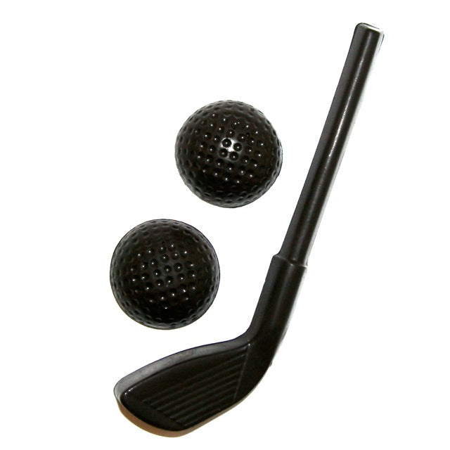 Golf Putter and Balls
